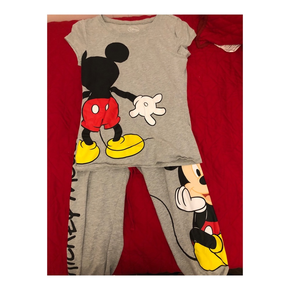 Mickey Mouse top and Bottom set